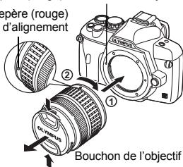 OLYMPUS NC - Retrait de l'objetif de l'appareil photo - 1