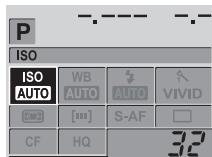 OLYMPUS NC - Sensibilité ISO - Réglage de la sensibilité à la lumière - 1