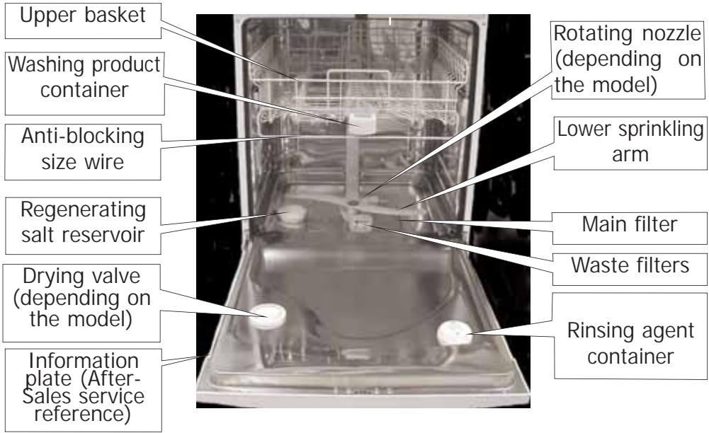 DE DIETRICH DVI460BF1 - Description of your dishwasher - 1