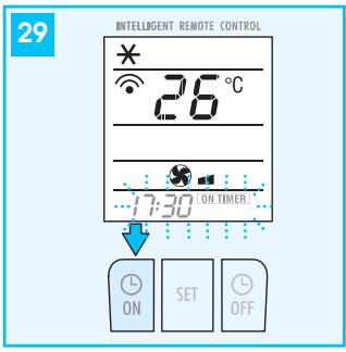 DELONGHI PAC W130A - Programmation de I'arrêt - 2