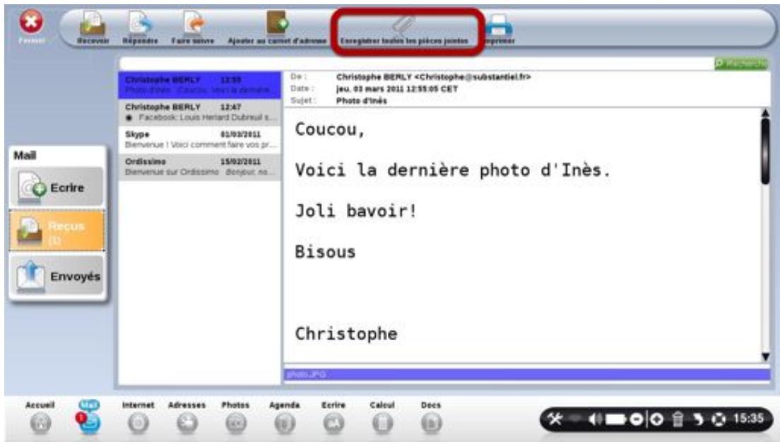 ORDISSIMO AGATHE2/iNTEL N3050 2G 64G 14P - Enregistrer une pièce jointe. - 2