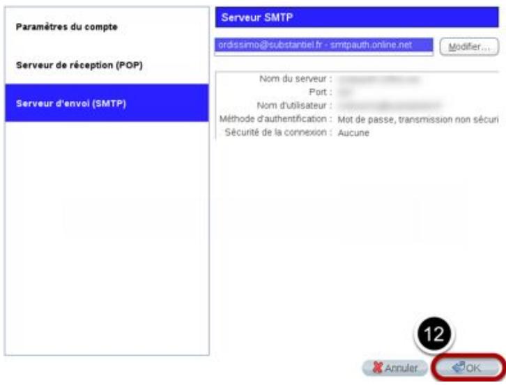 ORDISSIMO AGATHE2/iNTEL N3050 2G 64G 14P - Le SMTP a bien été modifié - 1