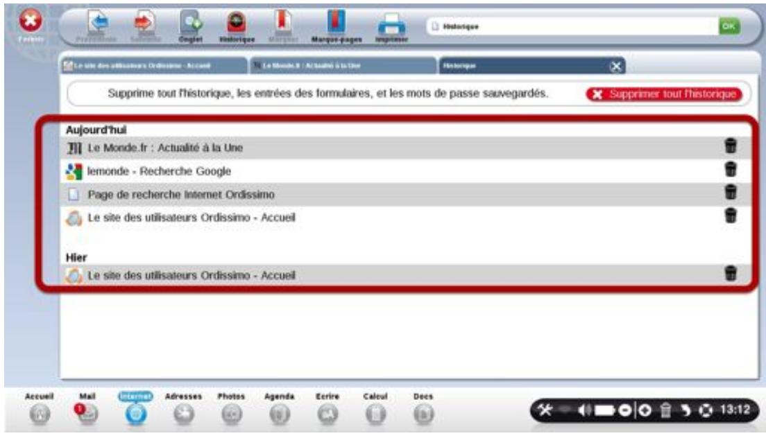 ORDISSIMO AGATHE2/iNTEL N3050 2G 64G 14P - Détail de la barre d'outils - 6
