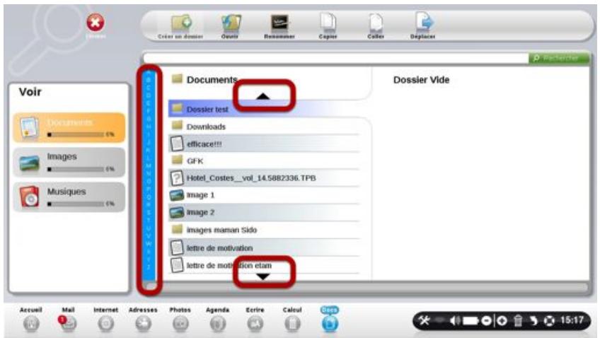 ORDISSIMO AGATHE2/iNTEL N3050 2G 64G 14P - Se déplacer dans un dossier - 1