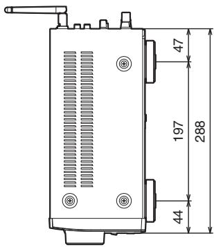 DENON AVC-S660H - Dimensions (Unité : mm) - 2