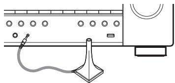 DENON AVC-S660H - Procedure pour les réglages des enceintes (Conf. Audyssey®) - 2