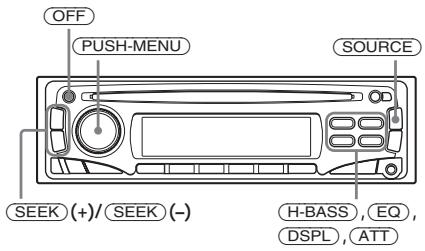 AIWARE CDC-R104 - FONCTIONNEMENT DE BASE, RÉGLAGE DU SON ET DE L'HEURE - 1