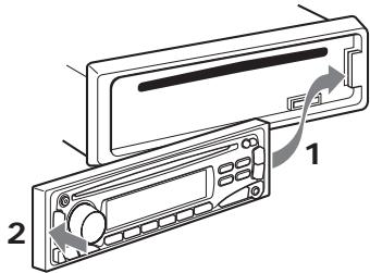 AIWARE CDC-R104 - Pour rattachier le panneau avant - 1