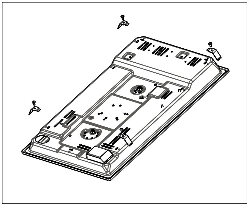 WESTLINE WPG2IX - INSTALLATION DANS L'ARMOIRE DE CUISINE AVEC PORTE (Schéma 3.7) - 2