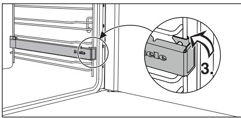 MIELE DGC7660HCP - Monter et démonter les rails coulissants FlexiClips - 2