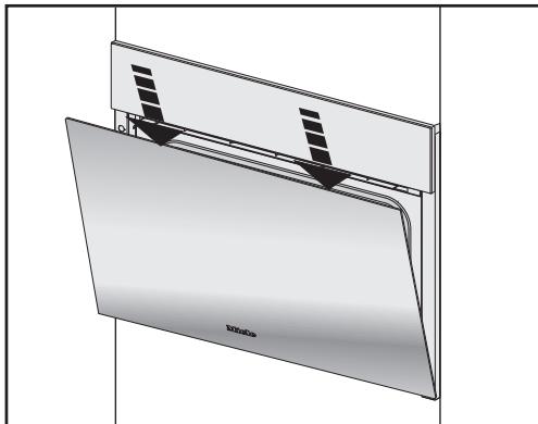 MIELE DGC7660HCP - Démonter la porte - 1