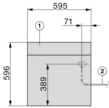 MIELE DGC7660HCP - Raccordement et aération - 1