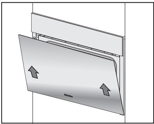 MIELE DGC7660HCP - Démonter la porte - 4