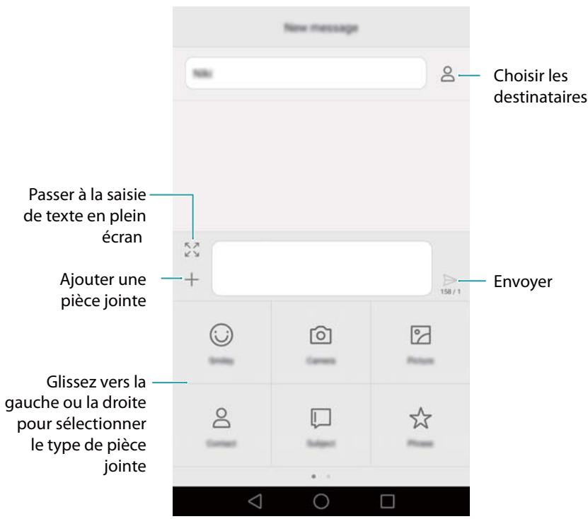 HONOR 6X PRO GOLD - Envoyer un message - 1