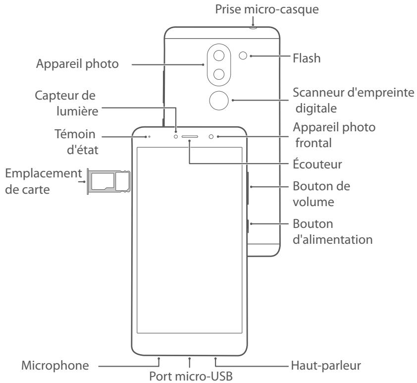 HONOR 6X PRO GOLD - Prise en main du téléphone - 1