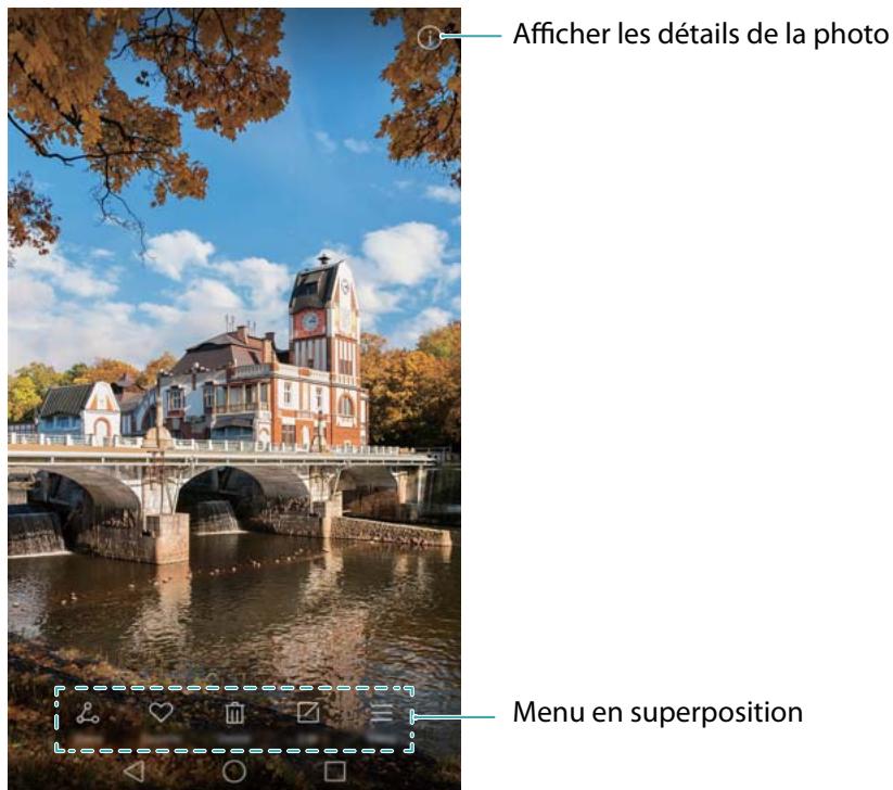 HONOR 6X PRO GOLD - Affichage des photos en mode plein écran - 1