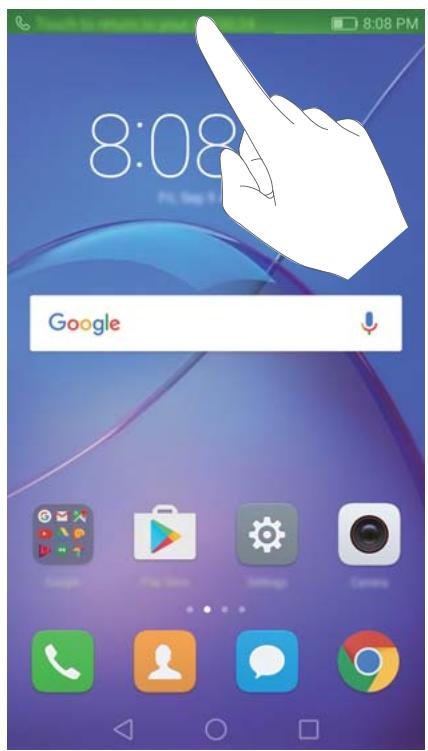 HONOR 6X PRO GOLD - Fonctions disponiblespendant un appel - 2