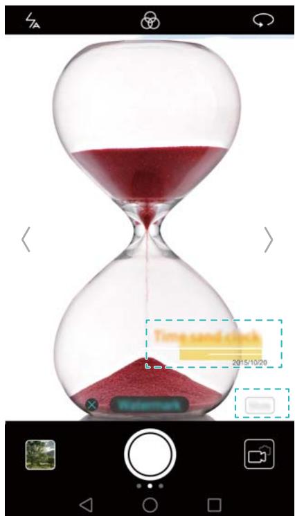 HONOR 6X PRO GOLD - Ajouter un filigrane aux photos - 1