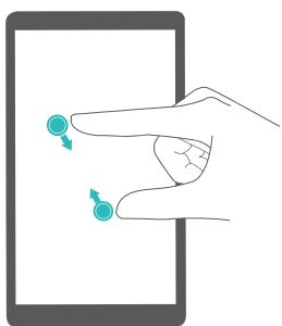 HONOR 6X PRO GOLD - Gestes d'agrandissement - 4