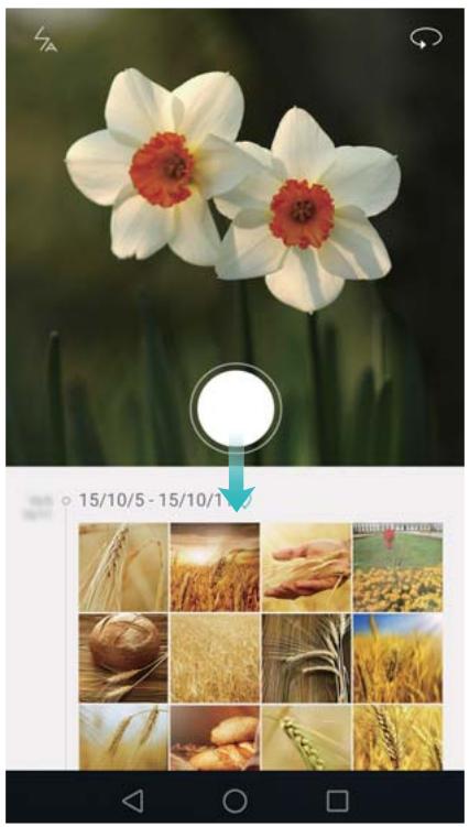 HONOR 6X PRO GOLD - Lancer l'appareil photo depuis la galerie - 1