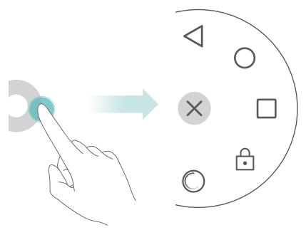 HONOR 6X PRO GOLD - Utiliser le menu flottant - 1