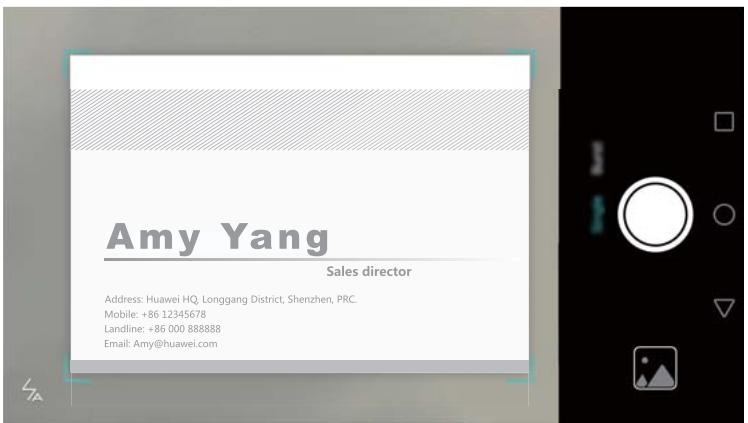 HONOR 6X PRO GOLD - Ajouter des informations de contact rapidement - 1