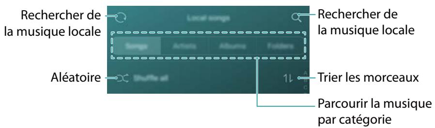 HONOR 6X PRO GOLD - Rechner de la musique locale - 1