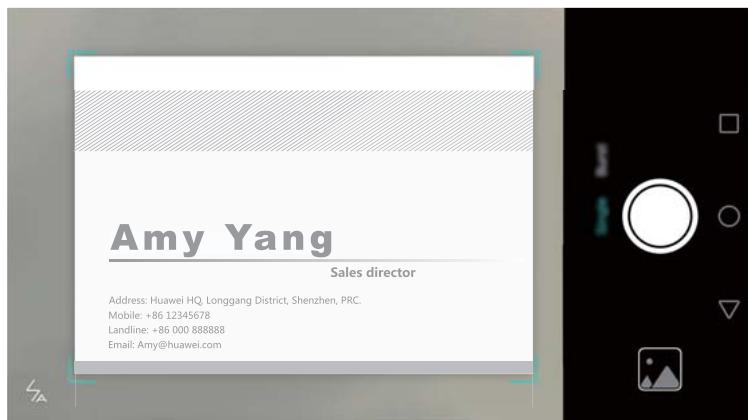 HONOR 6X PRO GOLD - Ajouter des coordonnées rapidement - 1