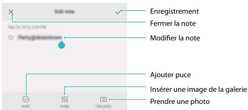 HONOR 6X PRO GOLD - Créer une note - 1