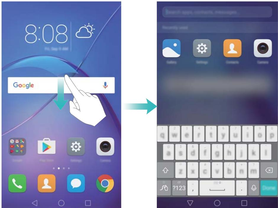 HONOR 6X PRO GOLD - Trouver rapidement des applications - 1