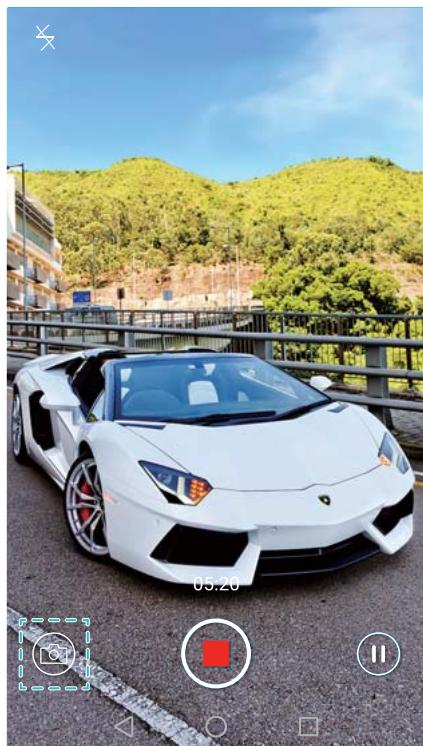 HONOR 6X PRO GOLD - Prendre des photos pendant l'enregistrement d'une video - 1