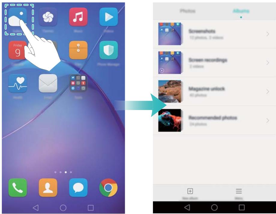 HONOR 6X PRO GOLD - Ouvrir une application depuis l'écran d'accueil - 1