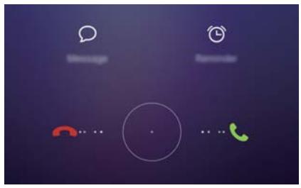 HONOR 6X PRO GOLD - Répondre ou rejoeter un appel - 1