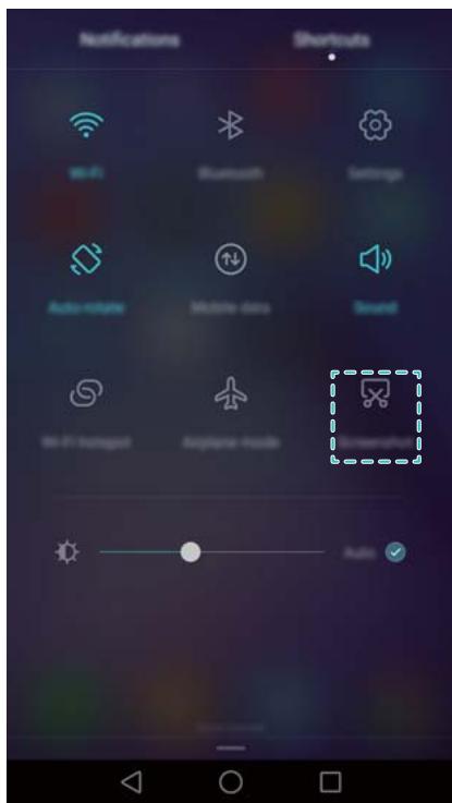 HONOR 6X PRO GOLD - En utilisant le bouton de raccourci de capture d'écran - 1