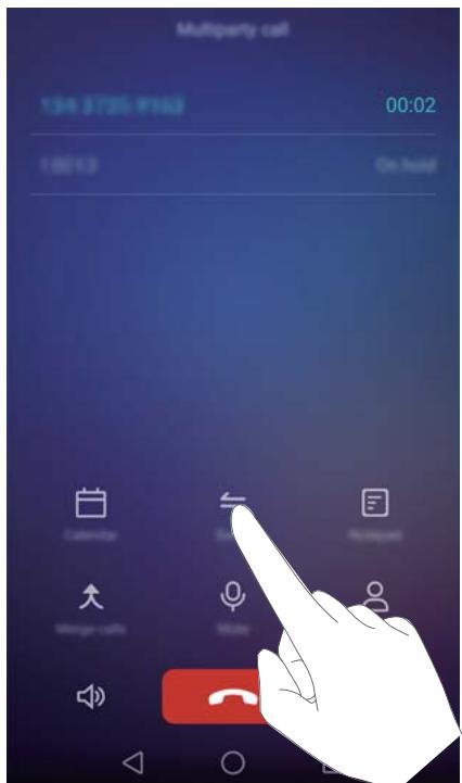 HONOR 6X PRO GOLD - Répondre à un double appel - 1