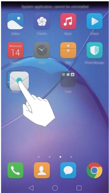 HONOR 6X PRO GOLD - Créer un dossier - 1