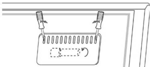 BRANDT CA 184 - 5) Chargement du concélateur. - 1