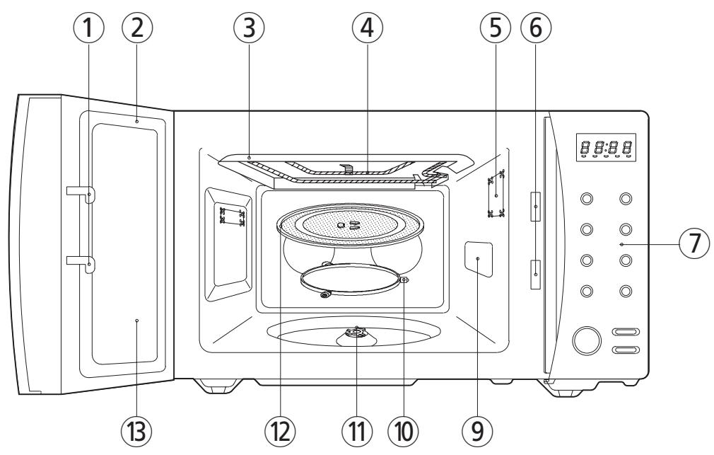 DAEWOO KOG-9AOR - DIAGRAMME DES CARACTERISTIQUES - 1