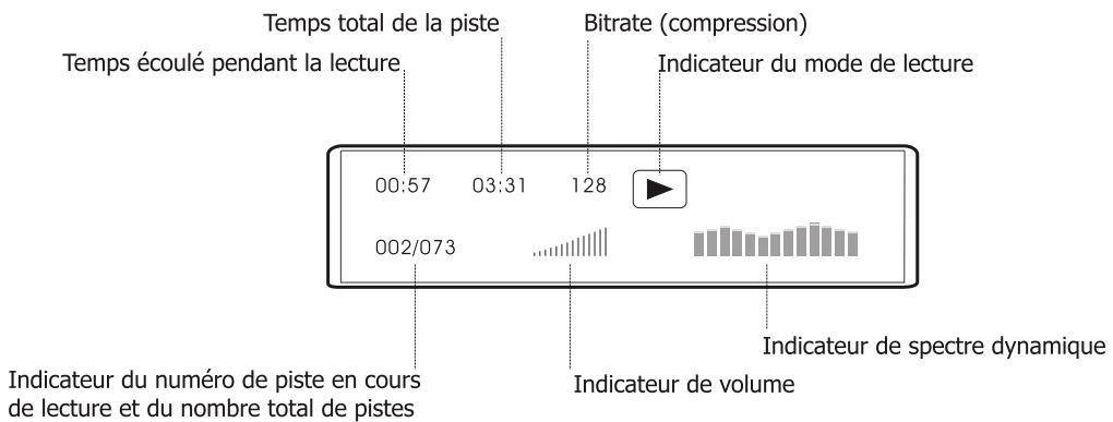 PEEKTON PK 6005 MKII - Affichage des informations - 2