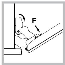 ARISTON FQ 101 P.1 F ICE - Nettoyage de la porte - 3