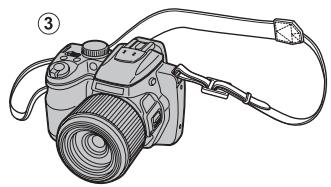 FUJIFILM FINEPIX SL1000 - Fixation de la dragonne - 3