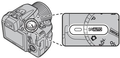 FUJIFILM FINEPIX SL1000 - Sélectionnez le mode SRAUTO. - 1