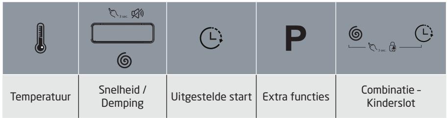 DARTY PTL6100 - Functieknoppen - 1