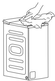 DARTY PTL6100 - Cleaning the Machine Housing - 1