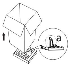 DARTY PTL6100 - Removing packing - 1