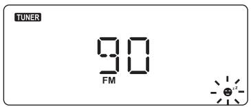 HITACHI CX97MP3C - Pour activer et régler la fonction Arrêt automatique (Sleep) : - 1