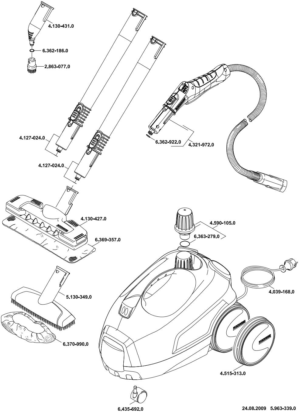 KARCHER SC 1030 - Garantie - 1