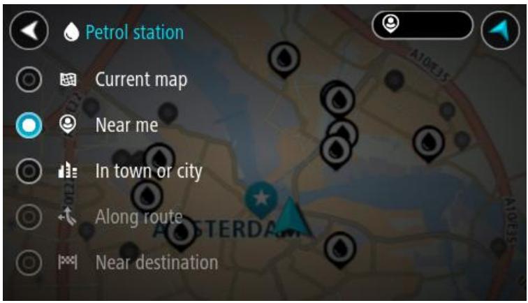 TOMTOM GO400 - Sélectionnez Station service. - 5
