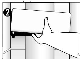 DAEWOO FRS-U20DCW - Remplacement des lampes du congélateur - 2