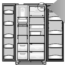 DAEWOO FRS-U20DCW - Compartment réfrigérateur - 3